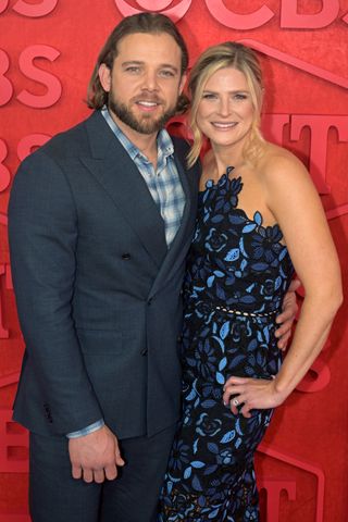 Max Thieriot and Lexi Murphy attend the CMT Music Awards on April 07, 2024 in Austin, Texas.