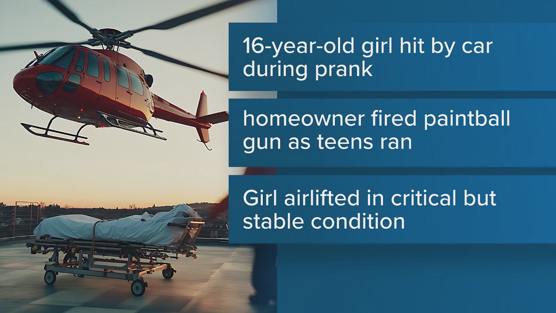 Teen critically injured after being hit by car during homecoming prank ...