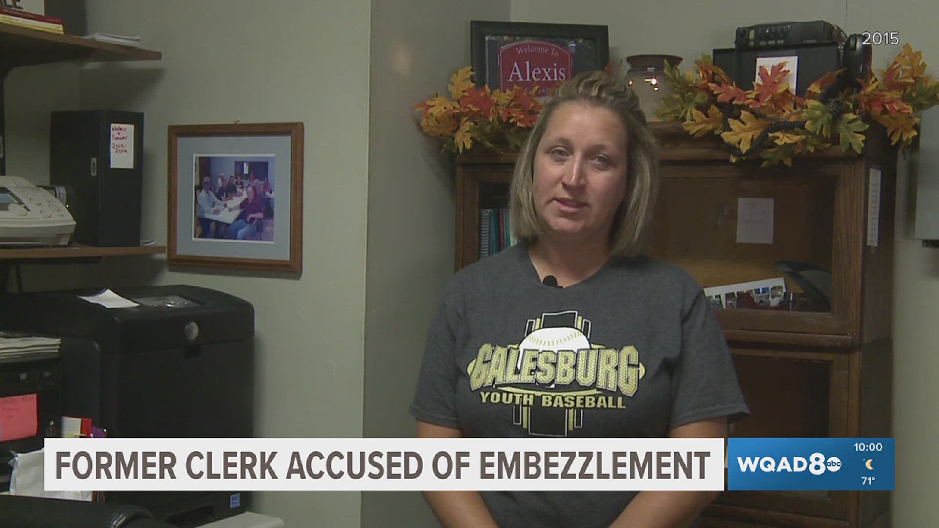 Former Alexis village clerk charged with theft and forgery
