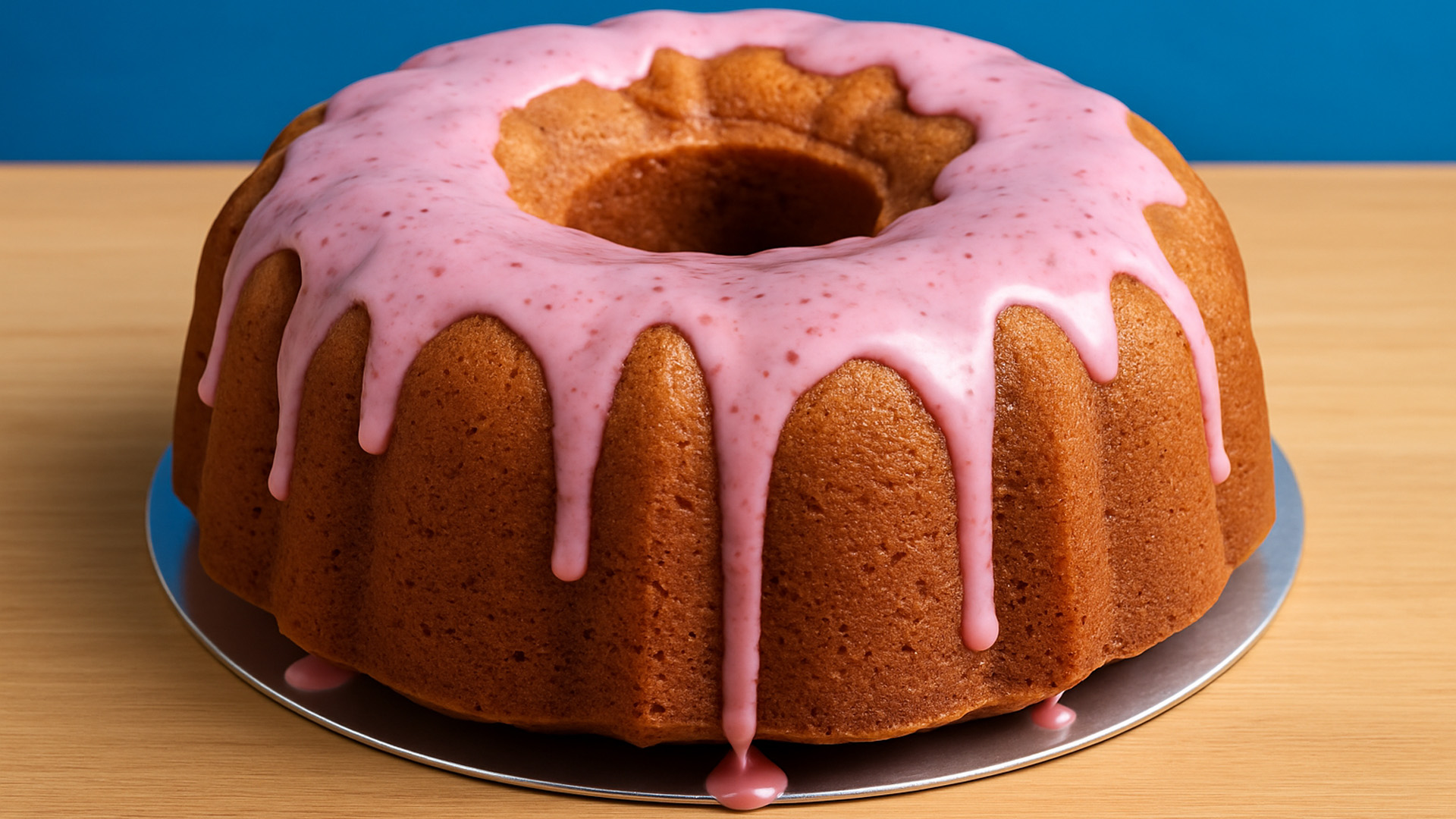 How to Make Strawberry Glazed Bundt Cake