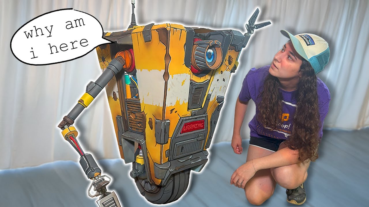I built Claptrap but he yells at you