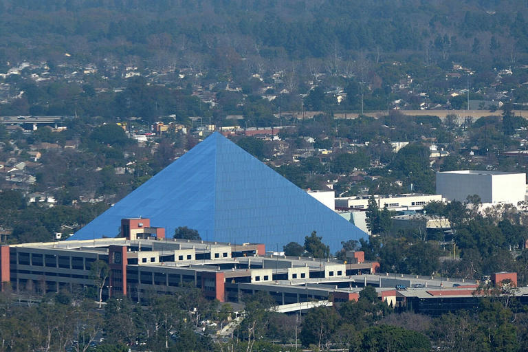 How an 18-story pyramid ended up in a California suburb