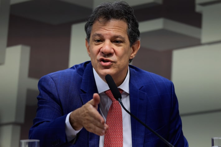 O ministro da Fazenda, Fernando Haddad Foto: Wilton Junior/Estadão
