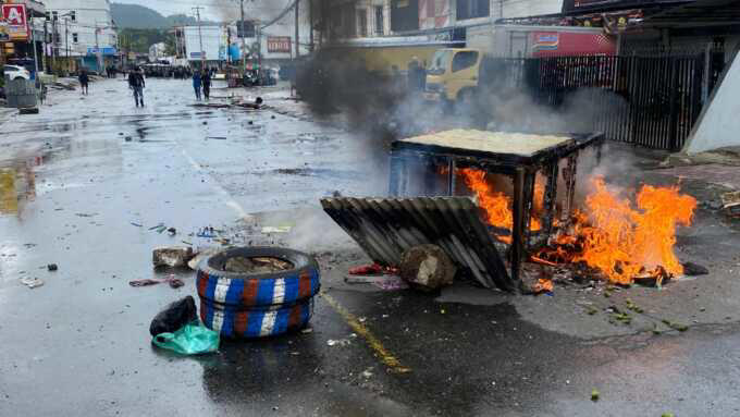 Kaget Bunyi Tembakan dan Taunya Gerobak Sudah Ditarik dan Dibakar