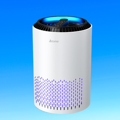 The Aroeve air purifier with an aromatherapy function