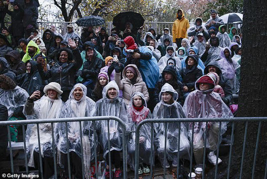 The West Coast is expected to have a wet turkey day, while most of the East Coast is expected to have a sunny holiday. The Thanksgiving Day Parade in NYC last year was a wet one