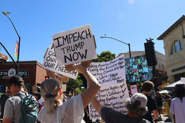 Thousands expected at No Kings protests across SLO County. Here's when ...