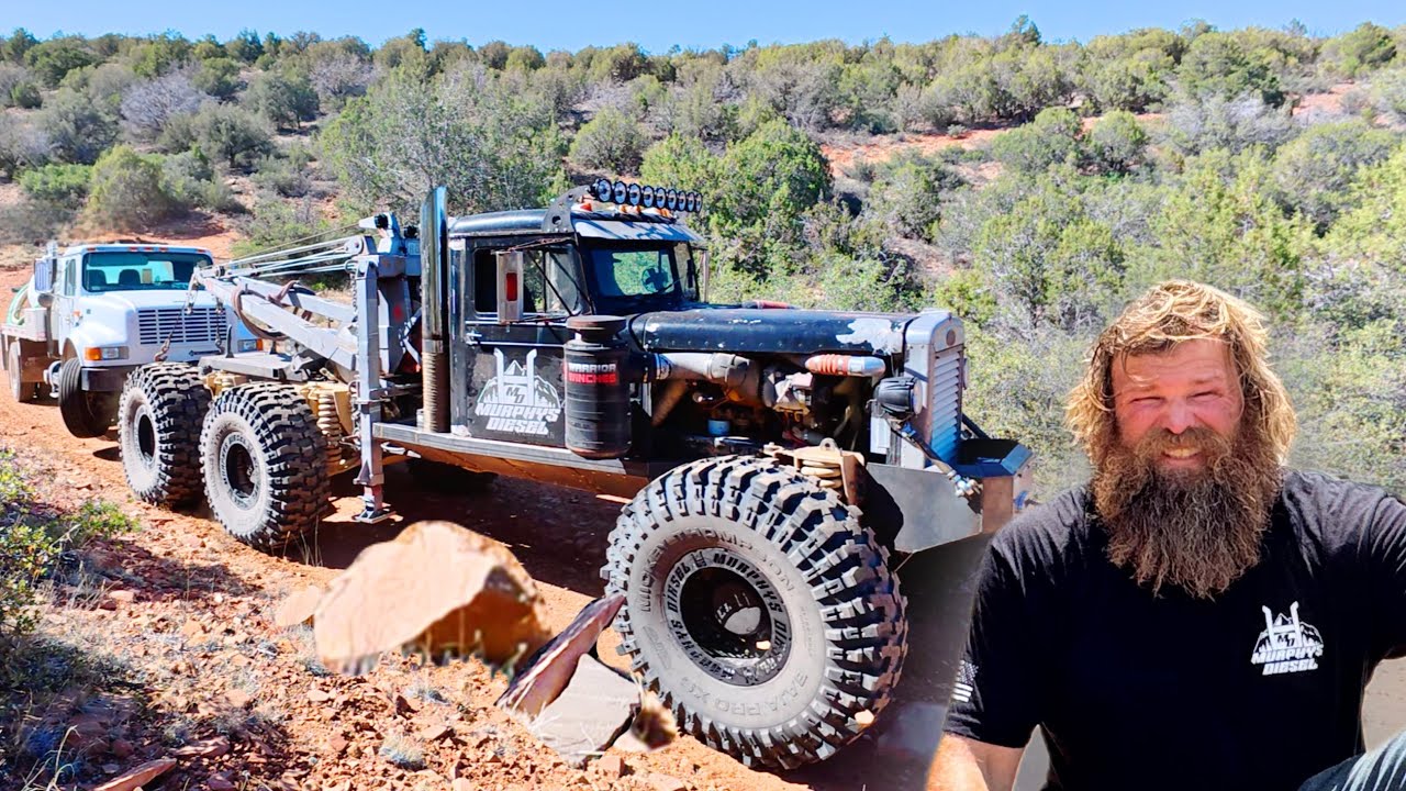 How we rescued a stuck septic truck deep in the desert