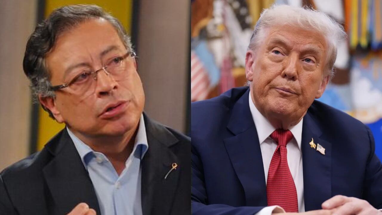 Donald Trump lanza advertencia a Gustavo Petro y amenaza con “medidas ...