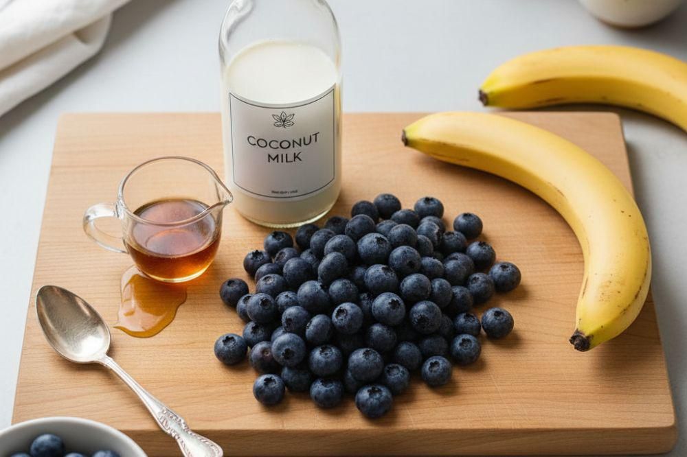 Smoothie Kelapa Blueberry: Rahasia Kulit Muda Mama