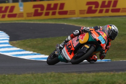 Senna Agius Ciptakan Sejarah di Balapan Moto2 Australia