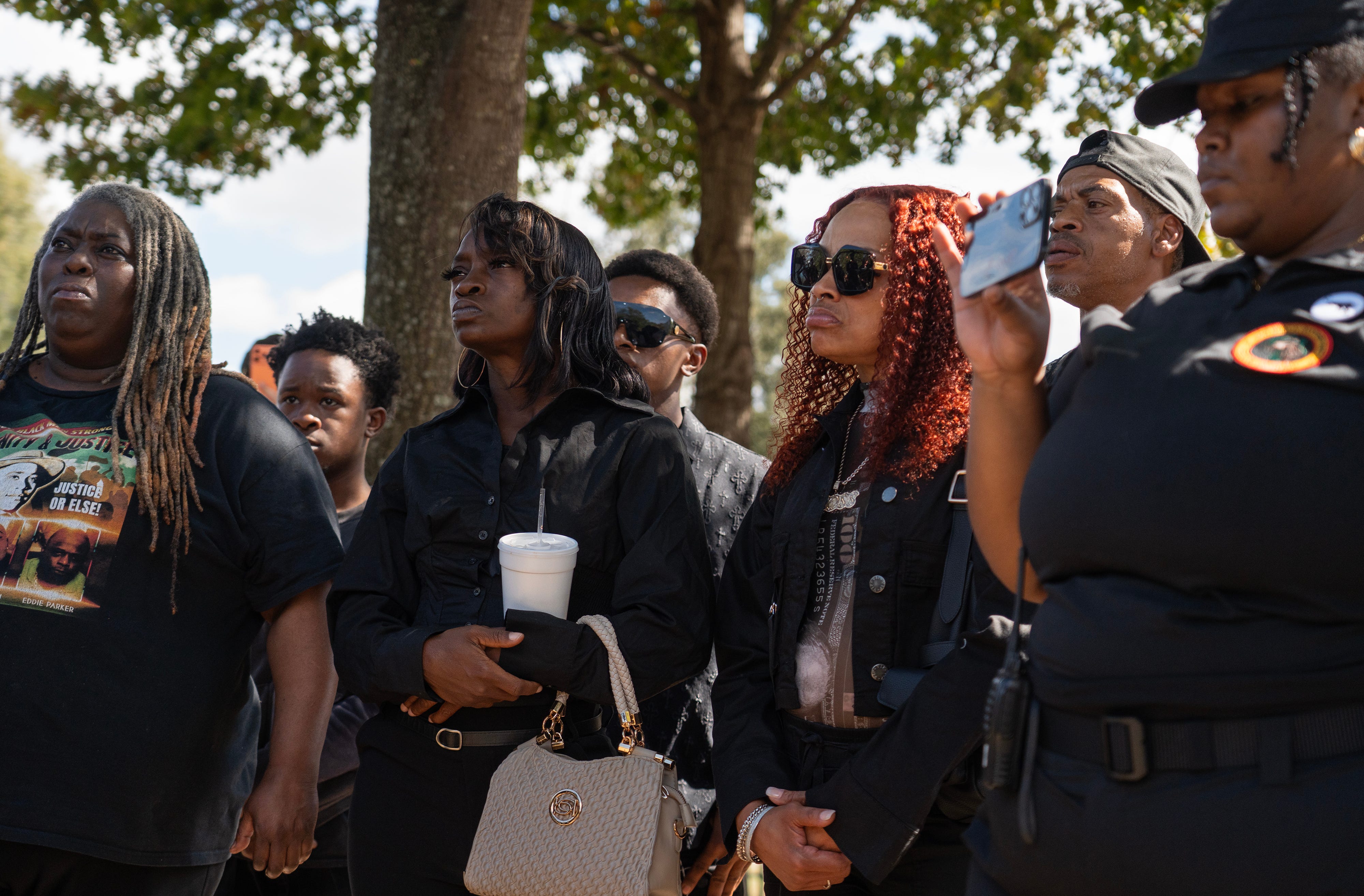 Mother of Trey Reed, New Black Panthers rally at Delta State alleging ...