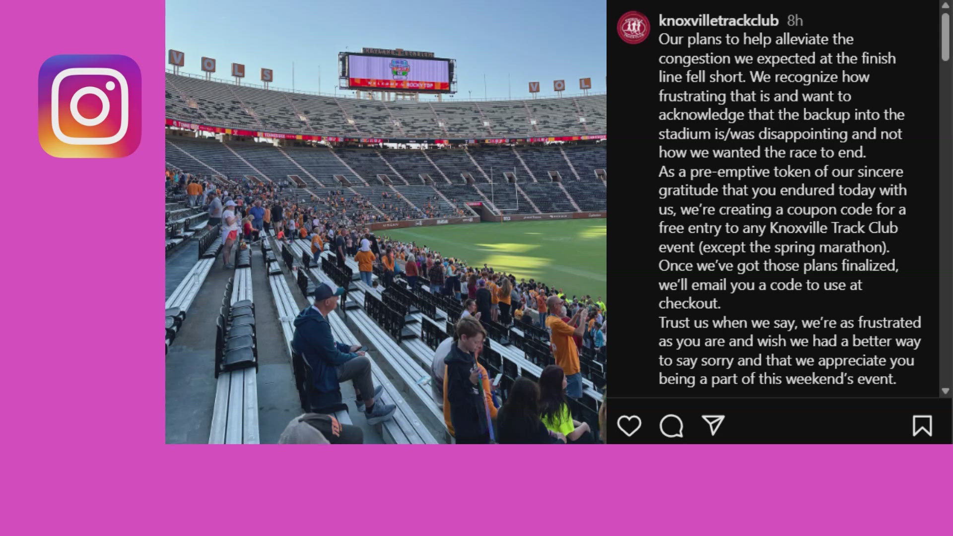 Knoxville Track Club apologizes after congestion led to runners ...
