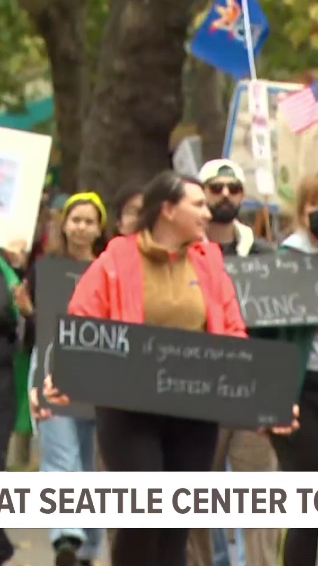 Nearly 90,000 join Seattle’s ‘No Kings’ march