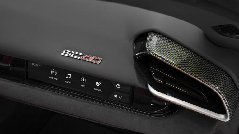 This is the new, one-off Ferrari SC40, and it’s a V6-engined tribute to ...