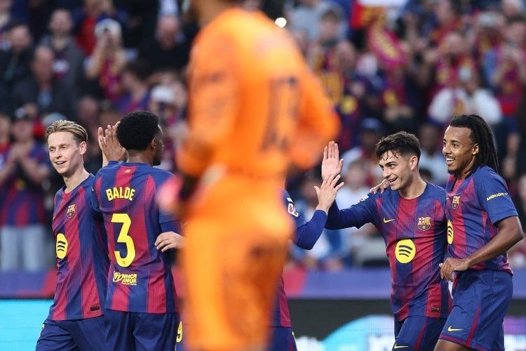 Hasil Liga Spanyol: Barcelona Menang Dramatis, Puncaki Klasemen