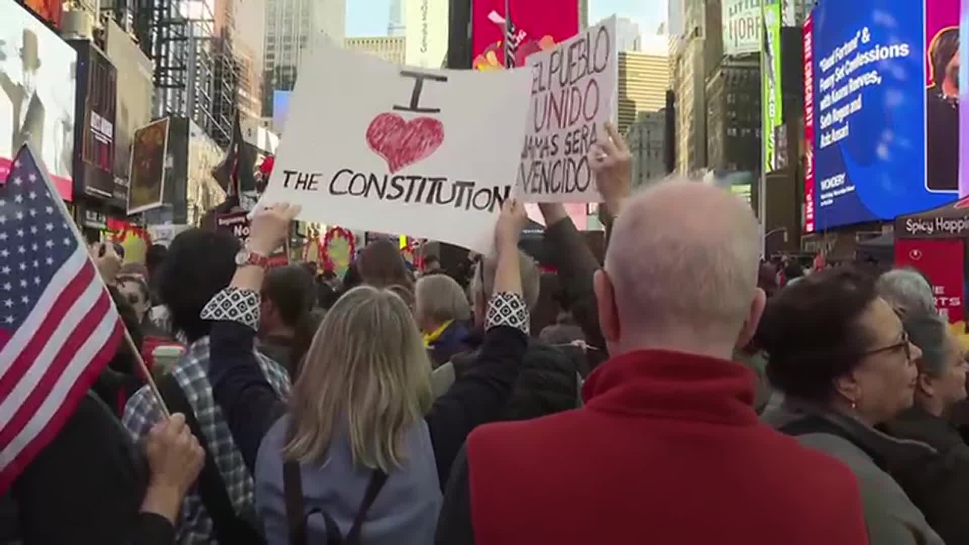 ‘No Kings’ protests against Trump bring a street party vibe as GOP ...