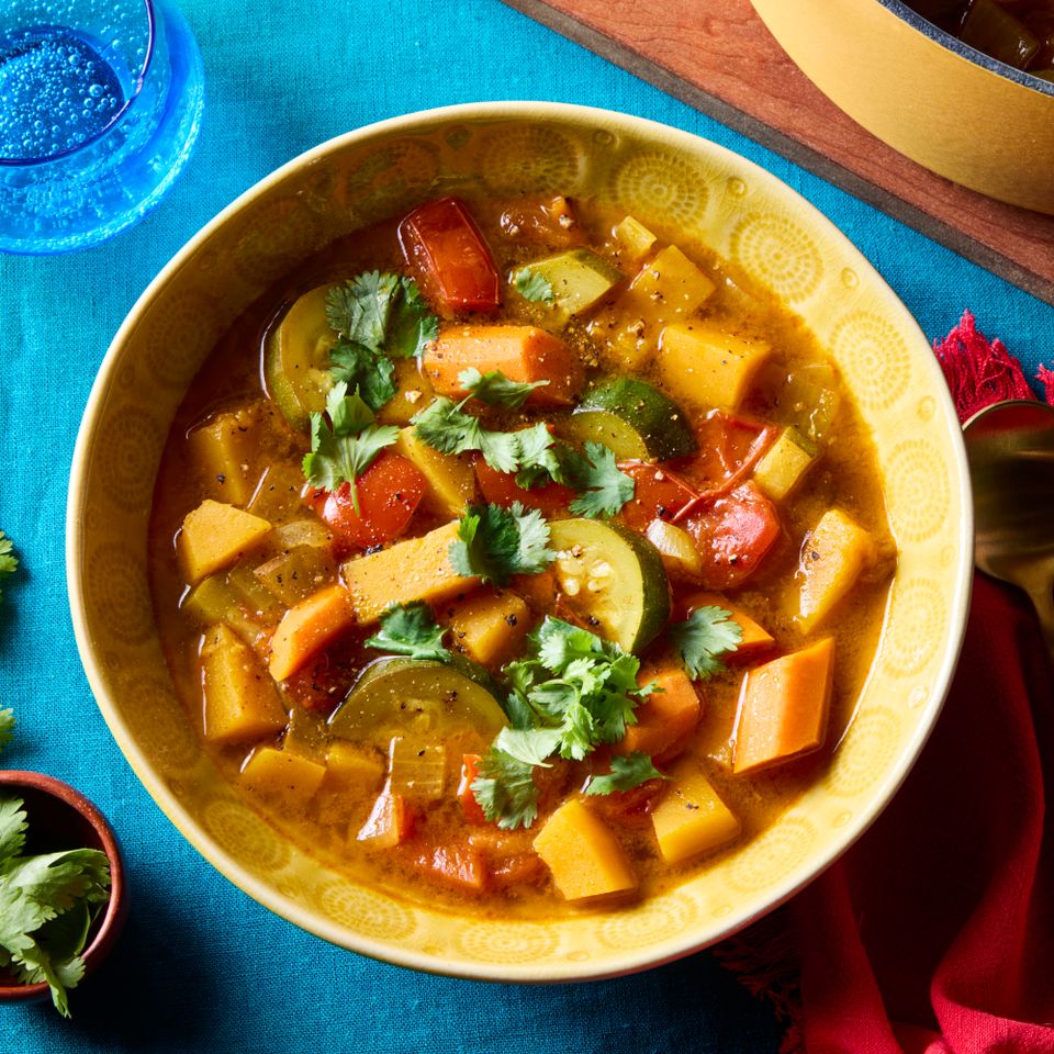 A recipe image of Fall Vegetable Stew.
