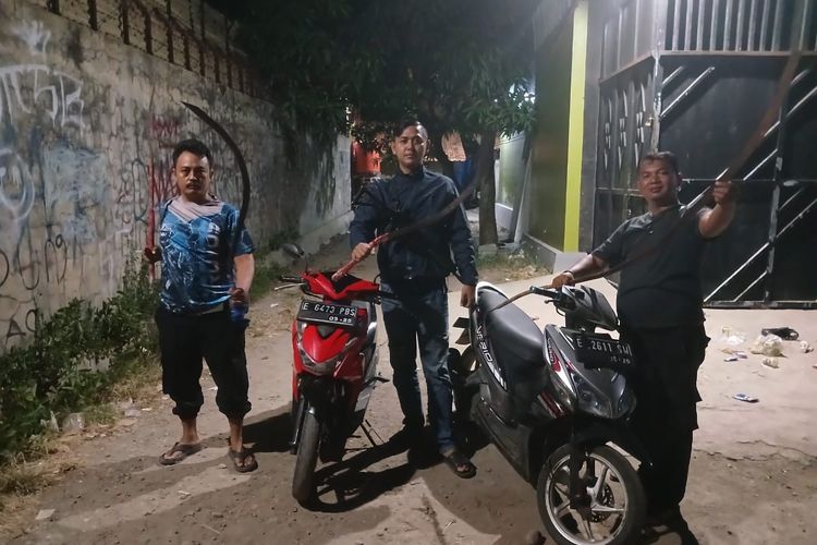 Geng Motor Buat Kacau di Indramayu, Tinggalkan 4 Senjata dan 3 Sepeda Motor
