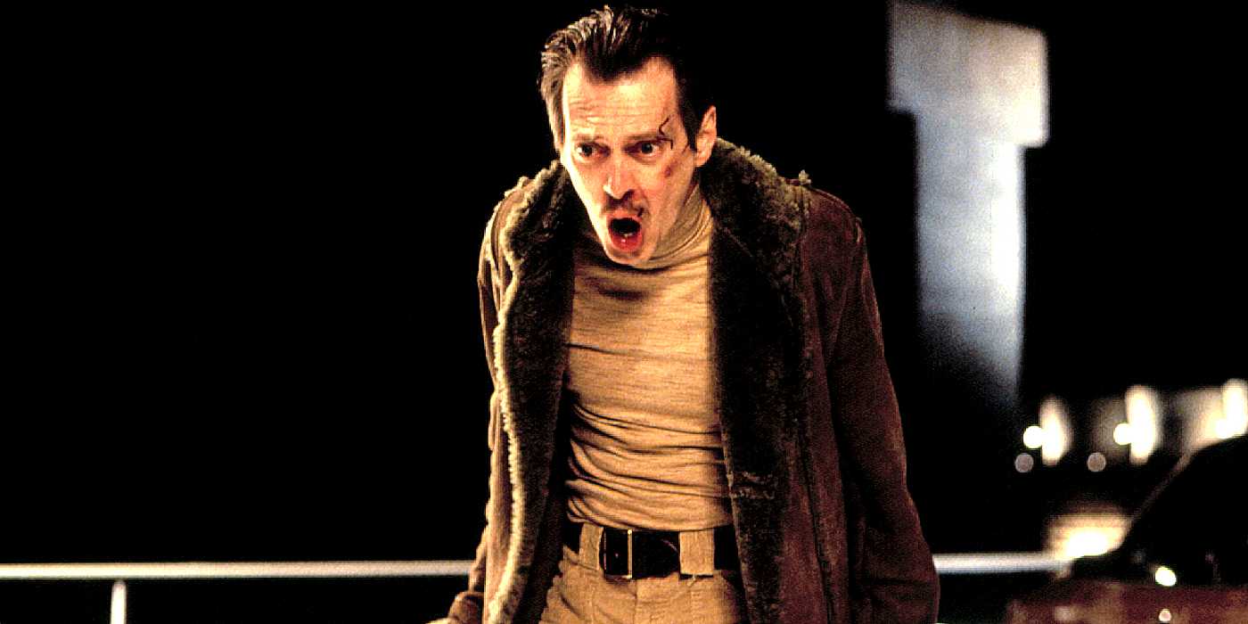 Carl is shocked in FARGO (1996)