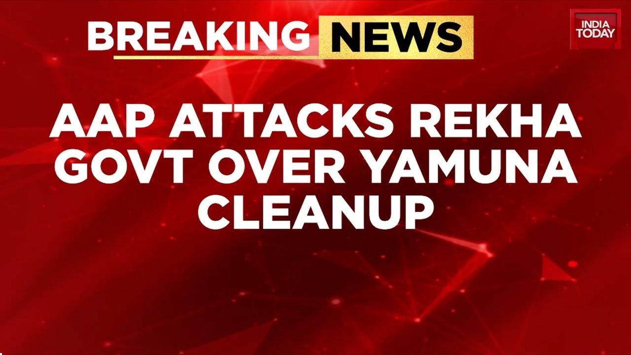 AAP Dares BJP: Drink 1 Litre of Yamuna Water To Prove It #39 s Clean