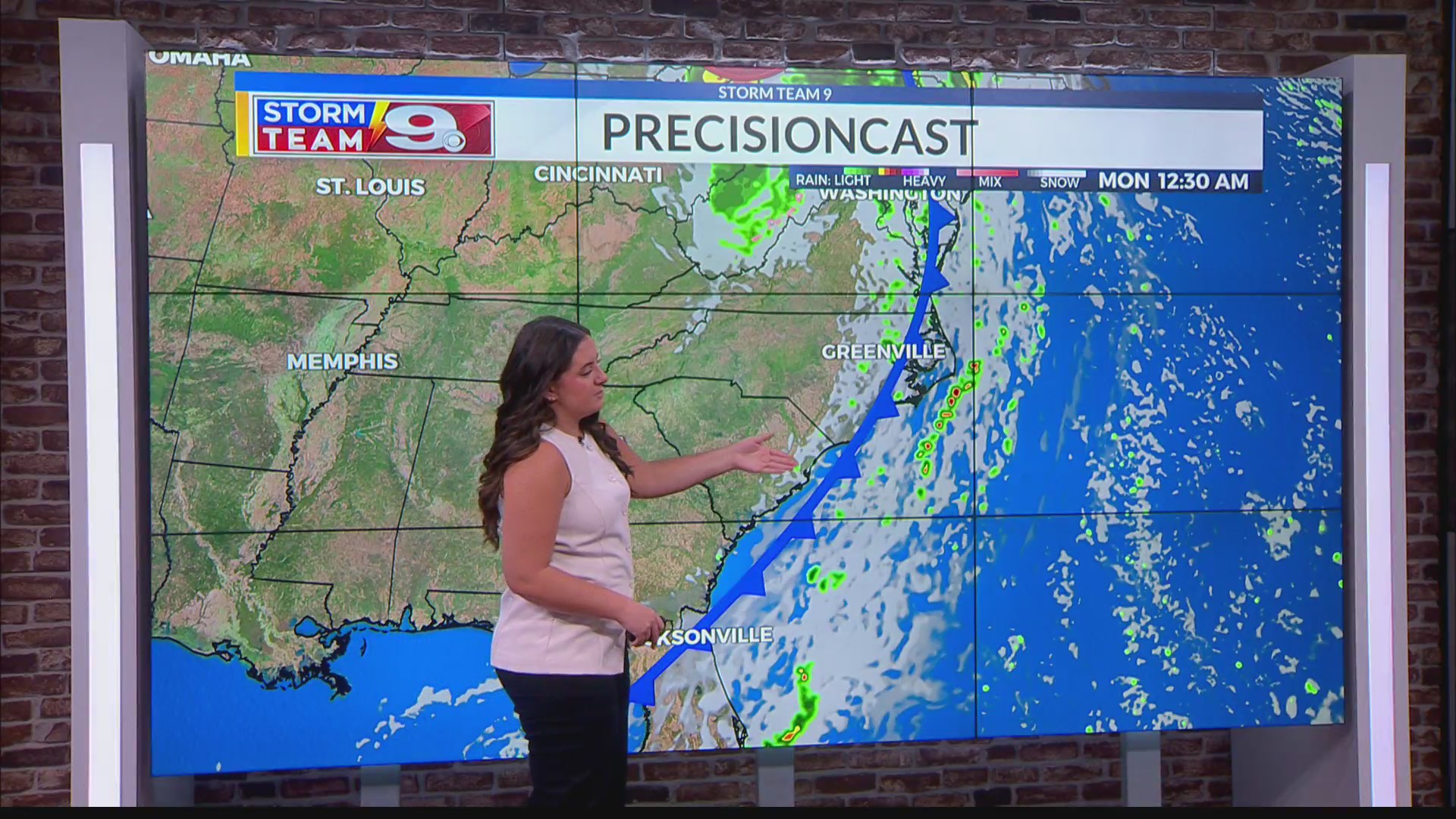 Cold front moving closer