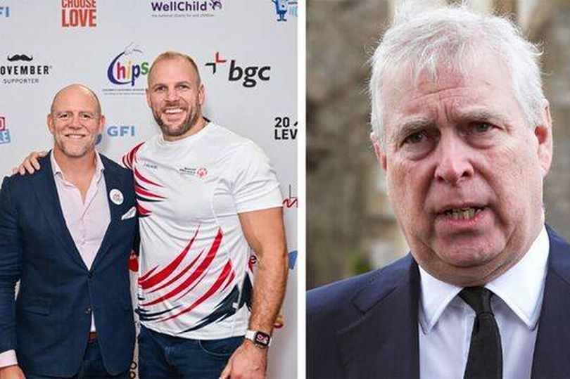 Rugby star's 'inappropriate' Prince Andrew joke on Zara Tindall's big day