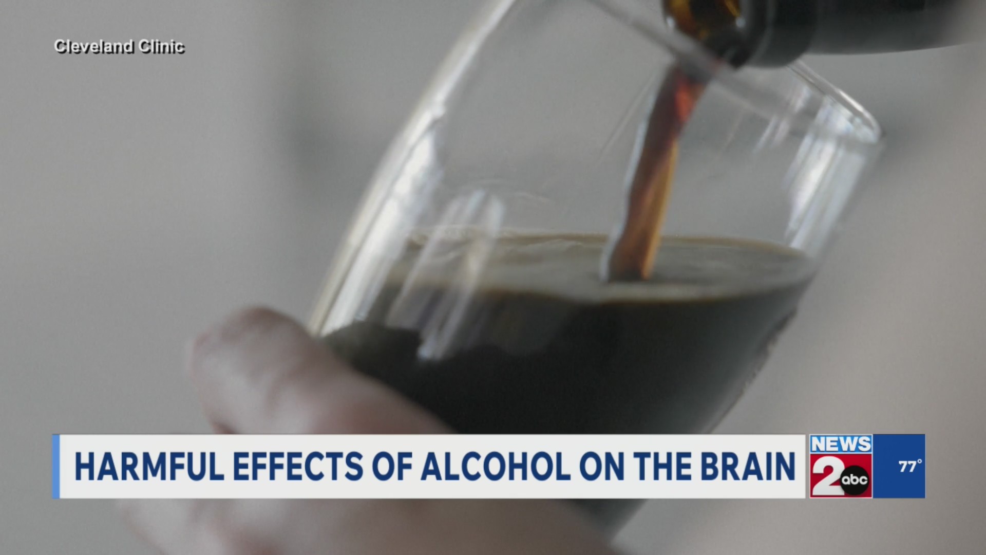 Harmful effects of alcohol on the brain