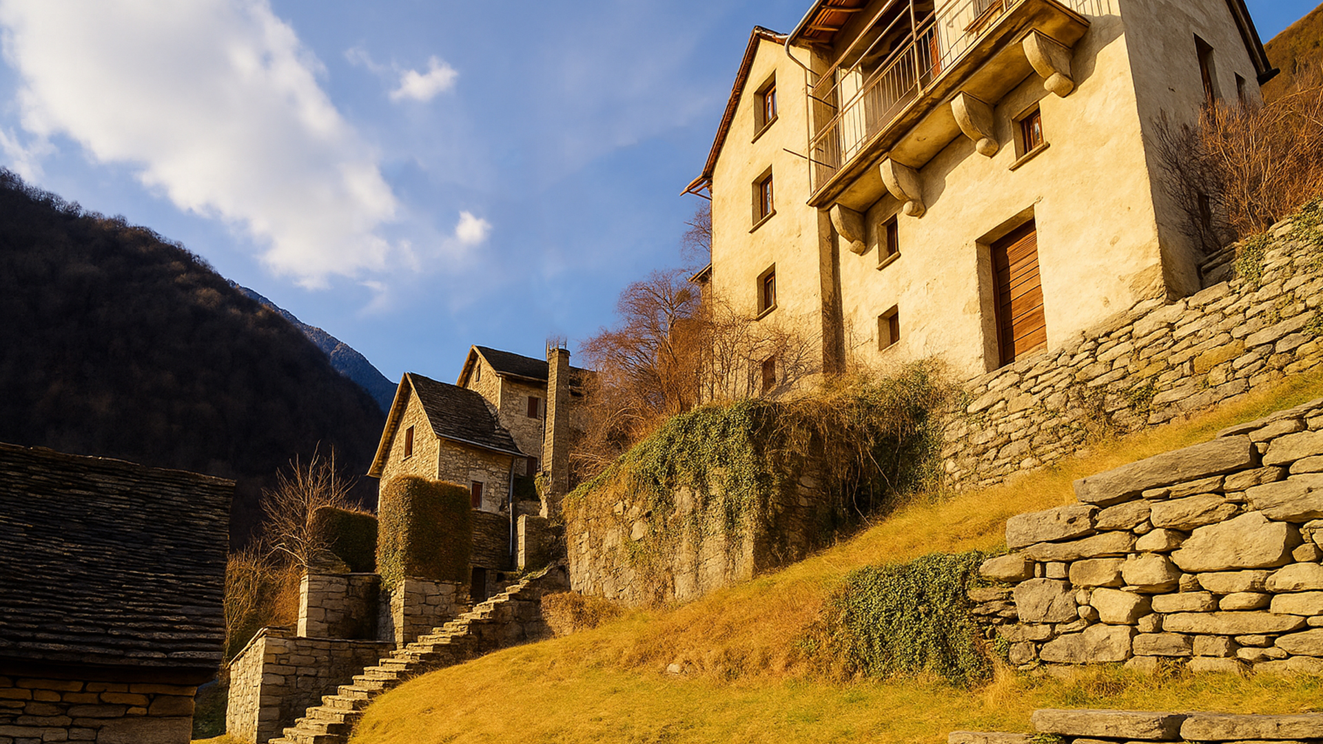 Ticino, Zwitserland – Ontdek het historische dorp Corippo (4K)