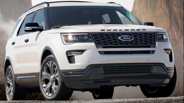 The Ford Explorer ST Full-Size Performance SUV Can Be Yours For Just ...