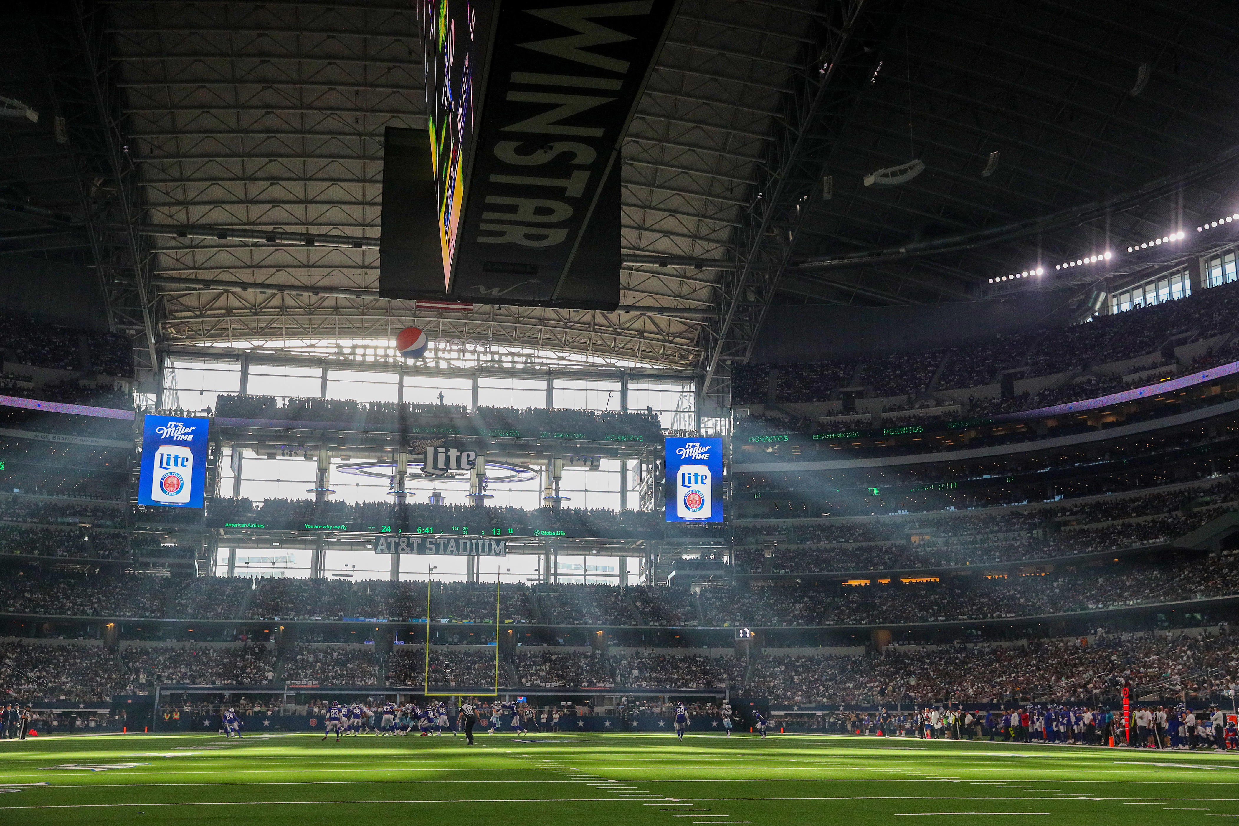 10 Cowboys sun glare photos from AT&T Stadium over the years