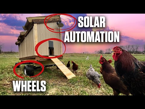 Weird mobile chicken coop actually works