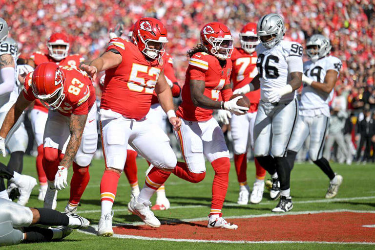 Rashee Rice punts ball after scoring touchdown in first drive back with ...