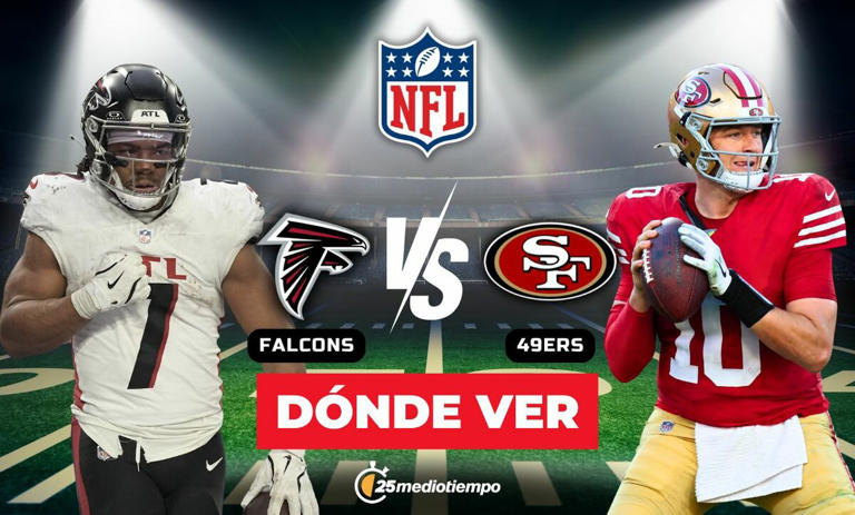 Falcons vs. 49ers: ¿A qué hora y dónde ver EN VIVO partido Semana 7 NFL ...