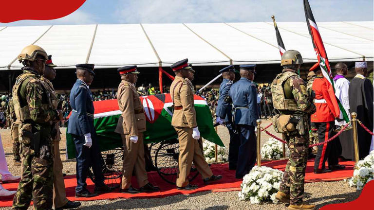 Raila Odinga: 10 Emotional Photos from Former Prime Minister’s Burial in Bondo Source: Facebook