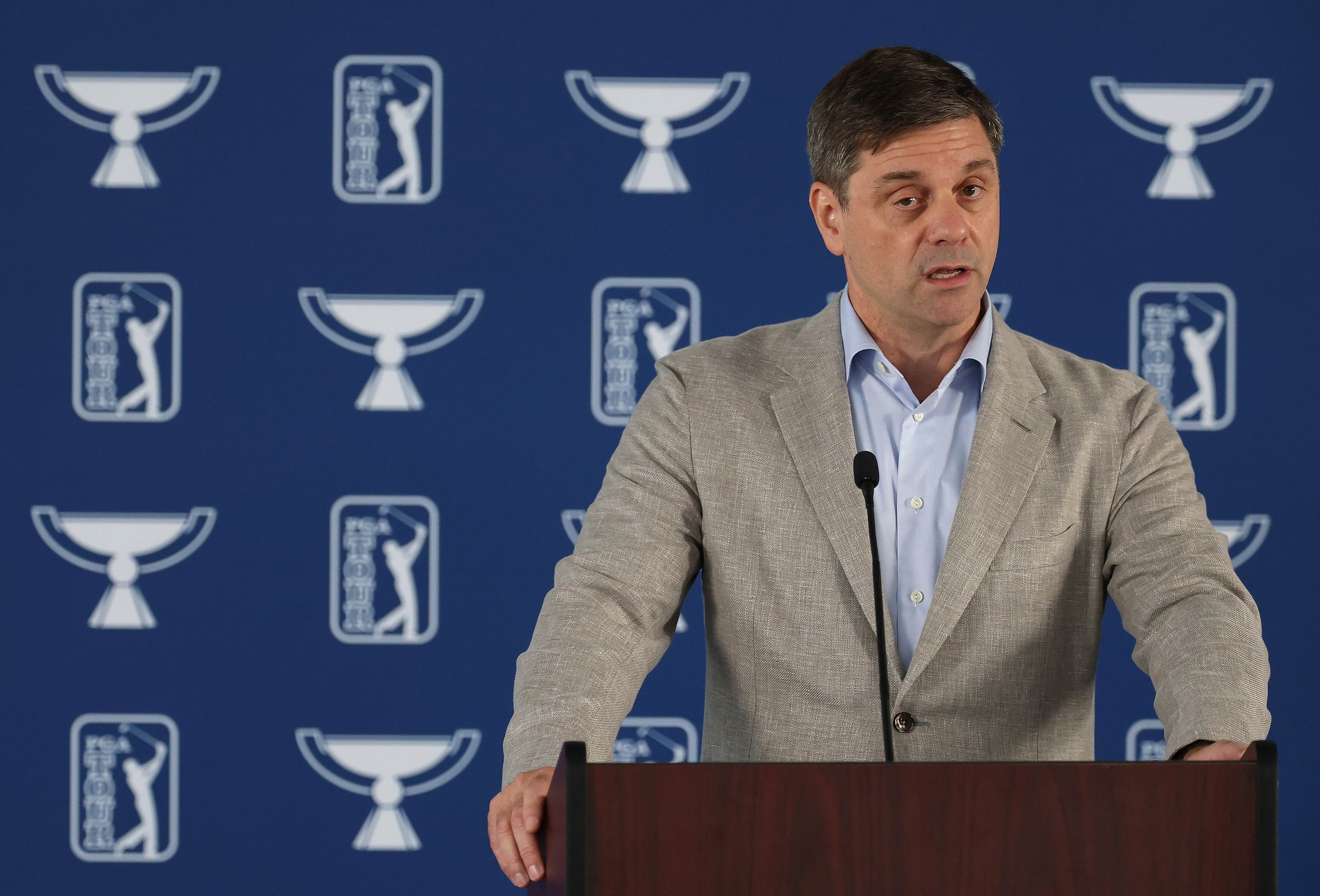 Brian Rolapp's PGA Tour revamp brings NFL experts for golf's next chapter
