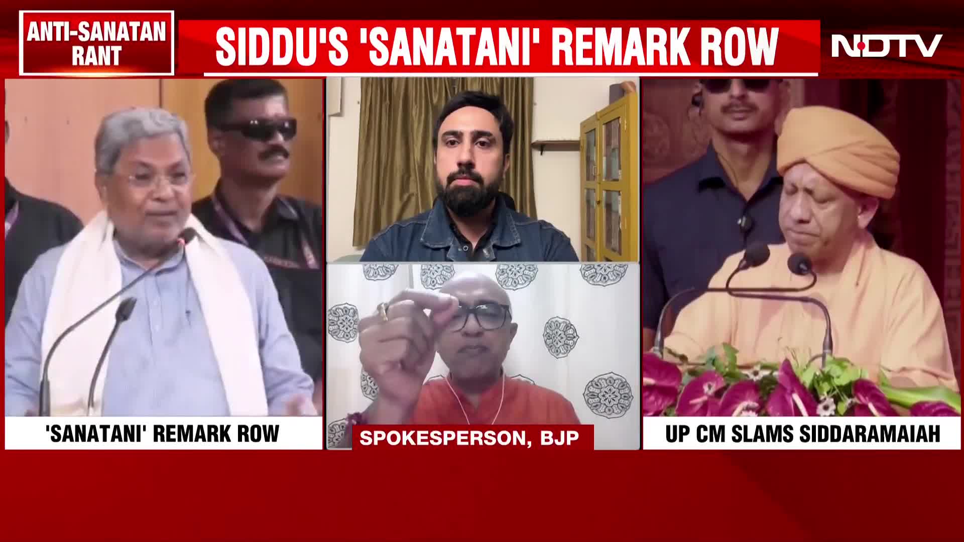 Yogi Adityanath Hits Out After Siddramaiah's 'Sanatani' Remark