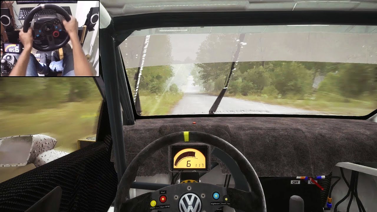 Volkswagen Polo WRC — Dirt Rally | Logitech G29 Gameplay