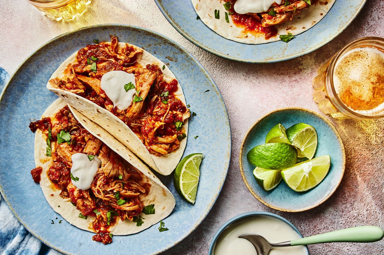 Chipotle Chicken Tacos - Southern Living