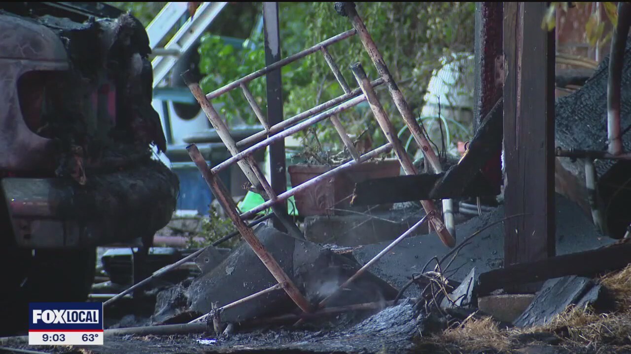 Elderly woman and dog die in RV fire