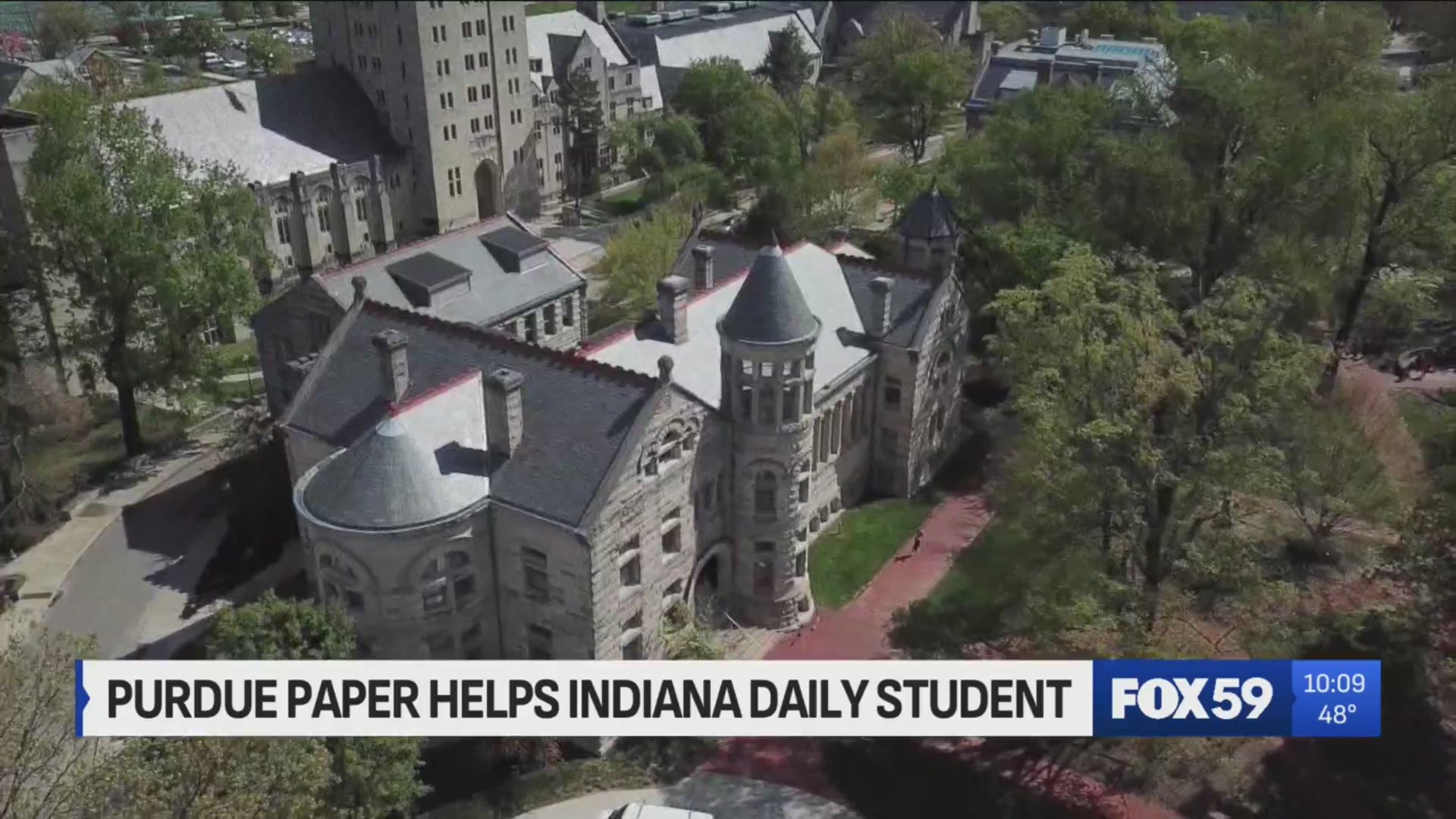 Purdue Exponent stocks IDS newsstands after IU cuts