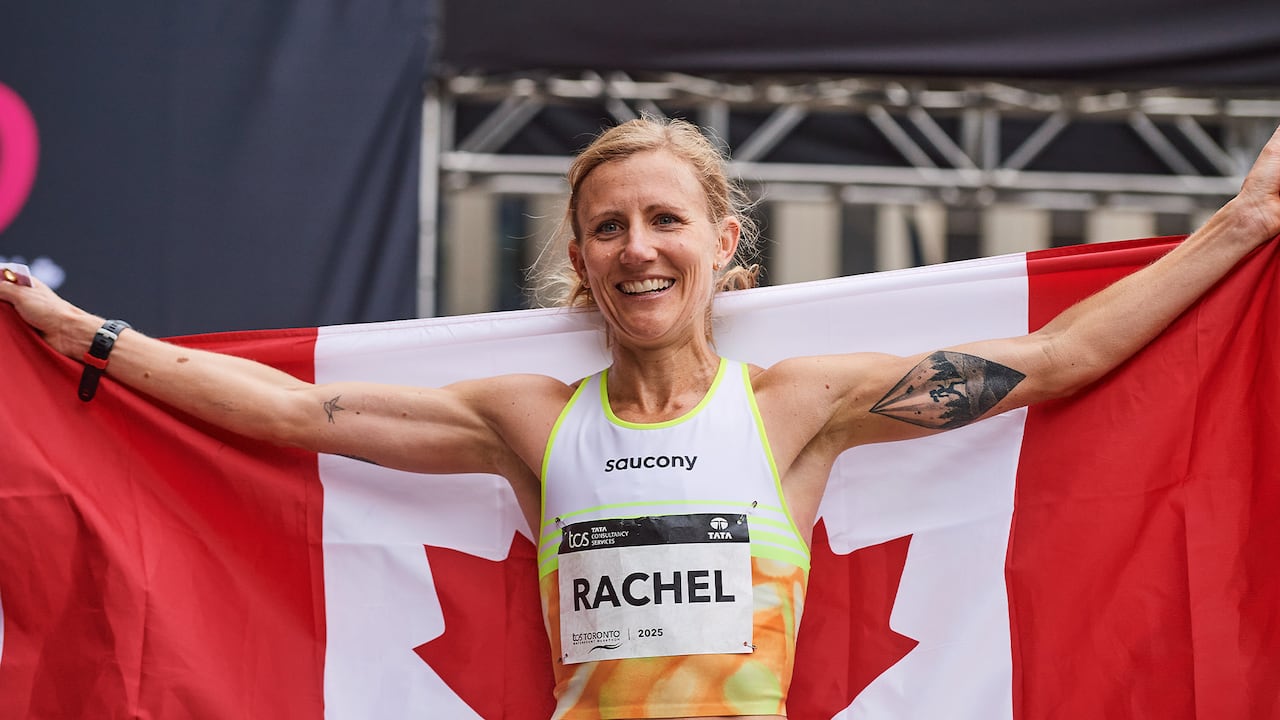 #TheMoment a runner earned her 1st Canadian Marathon Championship