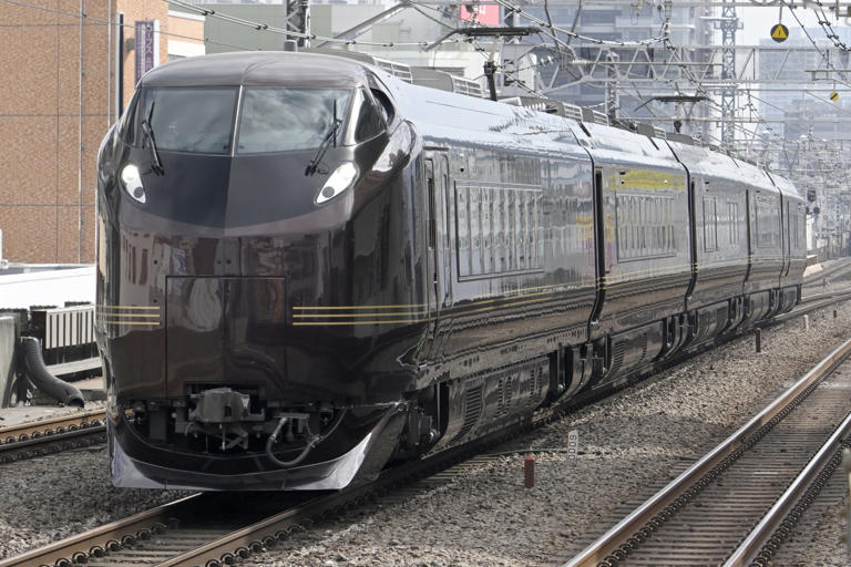 お召し列車」が6年ぶりに運行で大歓声 お召し列車が