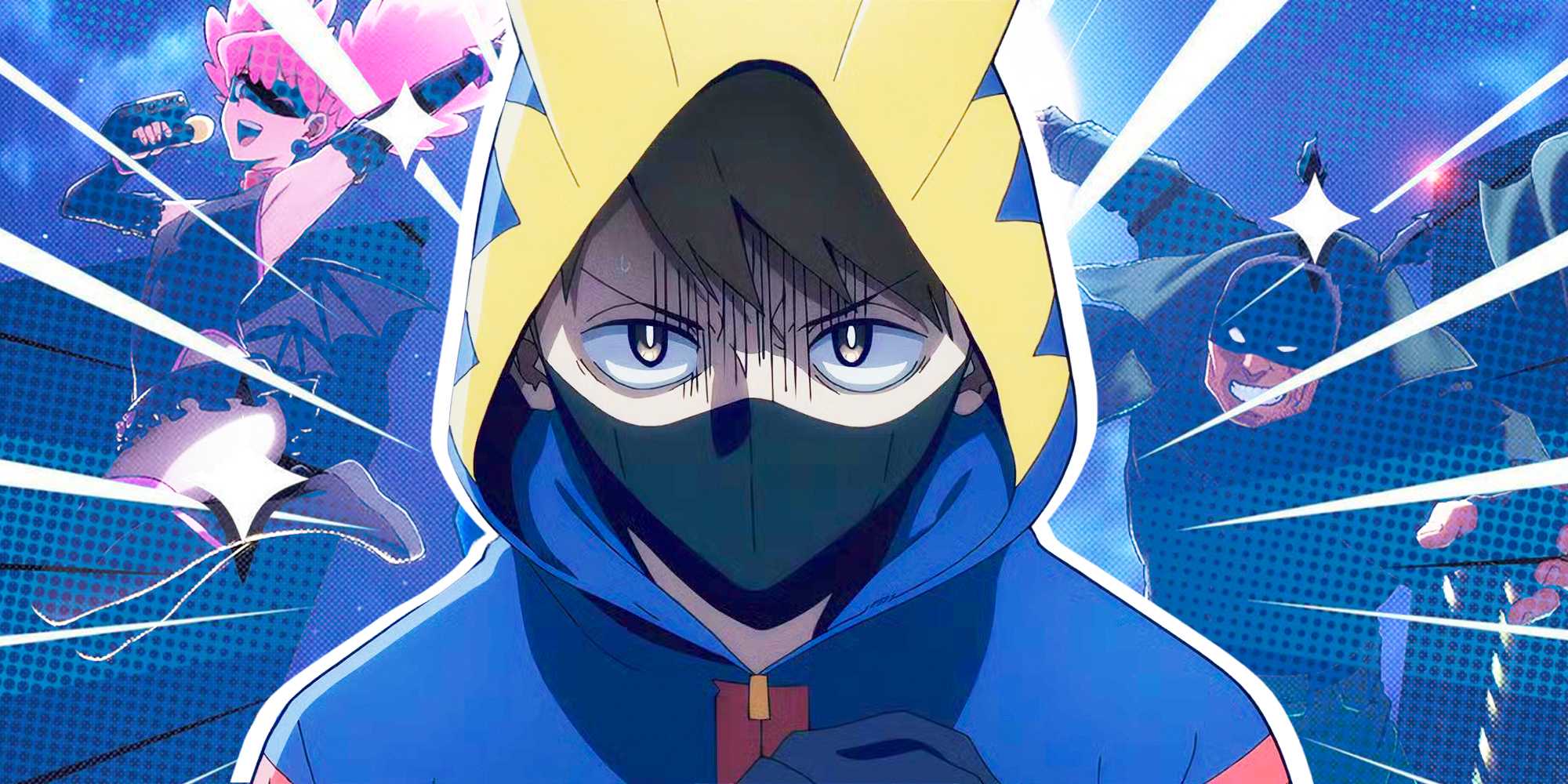 My Hero Academia; Vigilantes imagery