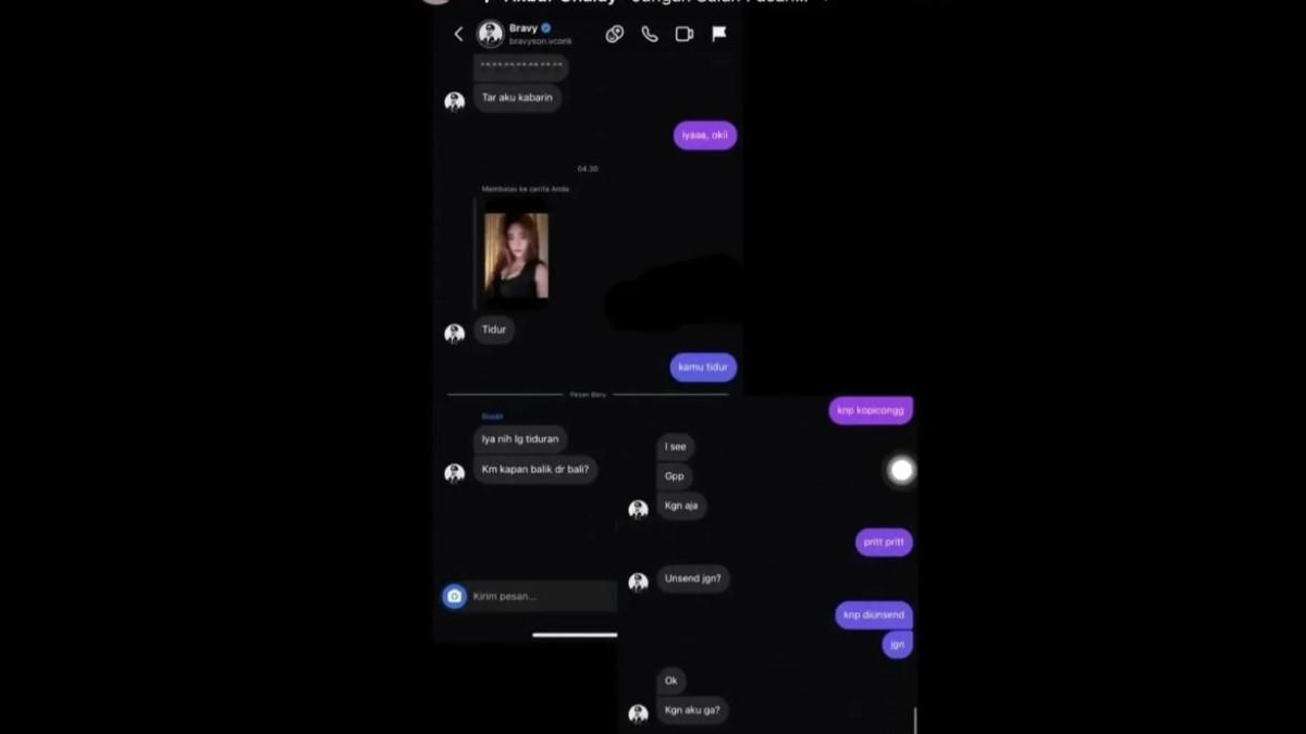 Klarifikasi Lintang Soal Isu Selingkuhan DJ Bravy, Chat Viral dan Bantah Pacaran