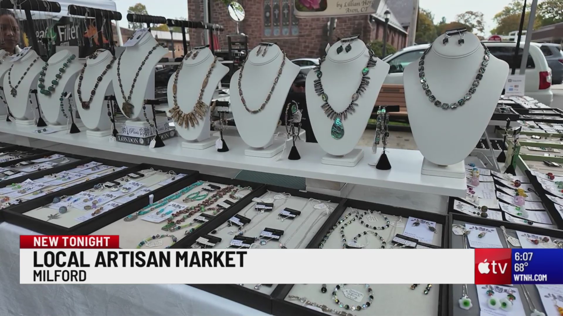 Community gathers for Milford Artisan Market
