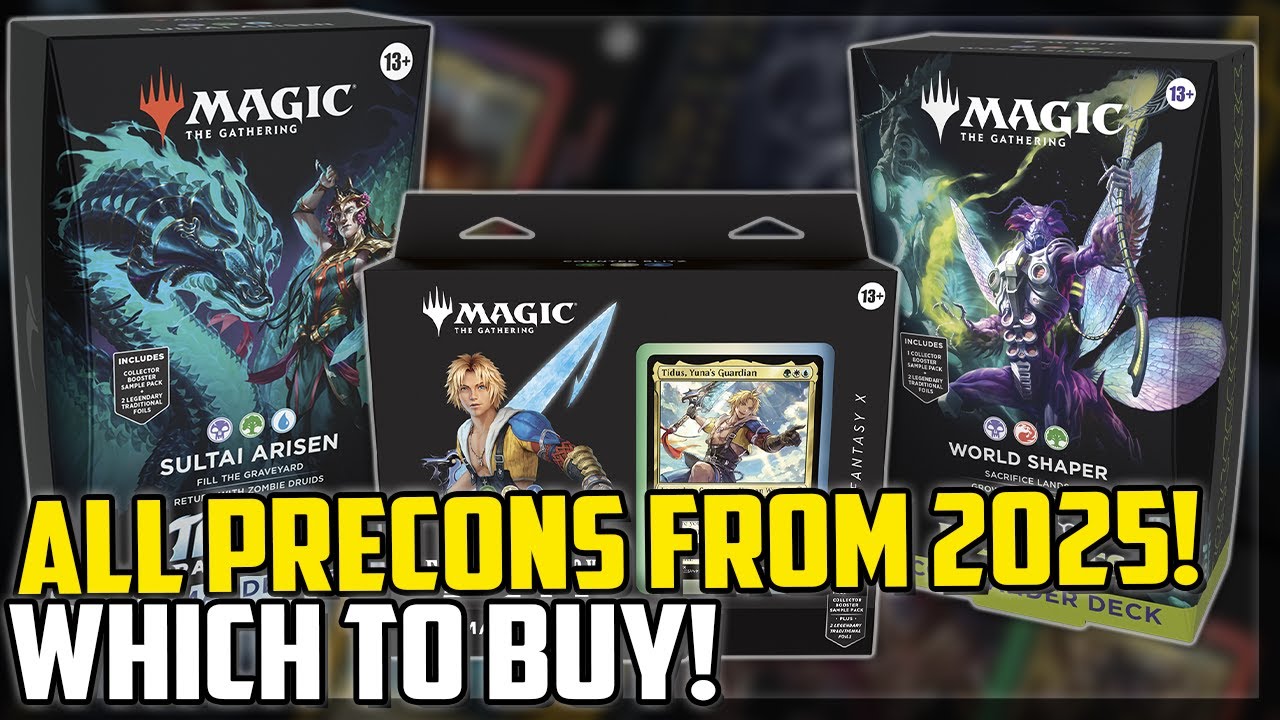 Every 2025 Precon Deck Ranked WORST to BEST! (Magic: The Gathering)