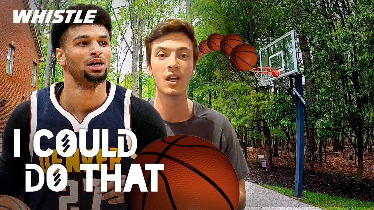 Challenging Jamal Murray to a three-point contest and NBA2K showdown