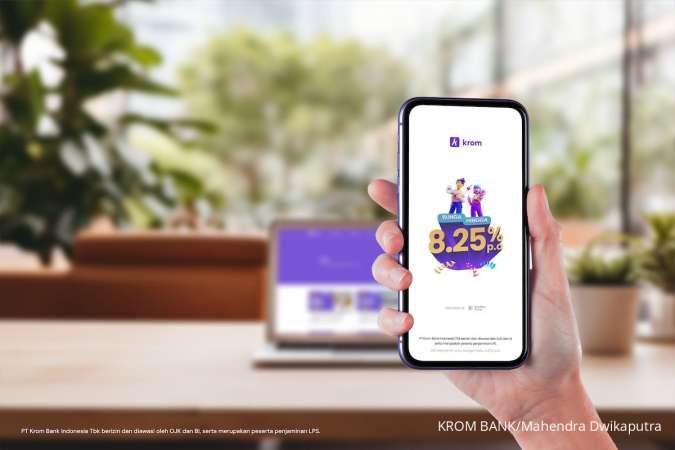 Dana Pihak Ketiga Krom Bank Naik 212% pada September 2025