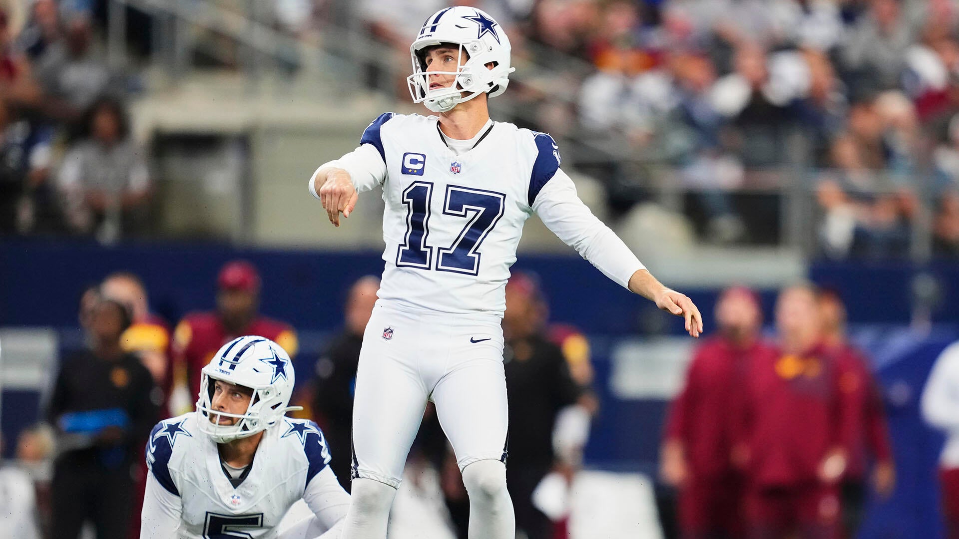 Cowboys' Brandon Aubrey becomes first kicker in NFL history with five ...
